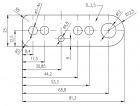 acm2_mastrant_guying_mast_clamp_stainless_sketch