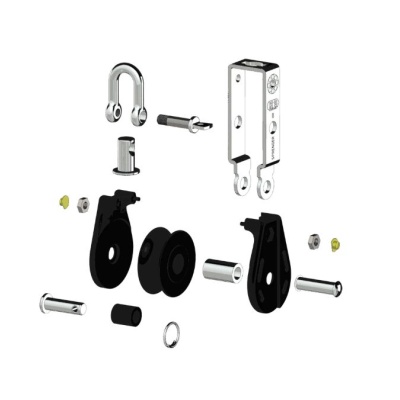 Polea HD antienredos, inoxidable